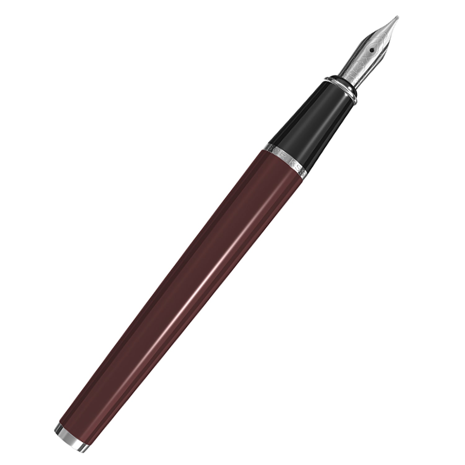 Scrikss | Fountain Pen | Metropolis | 78 Burgundy | Medium Nib Scrikss